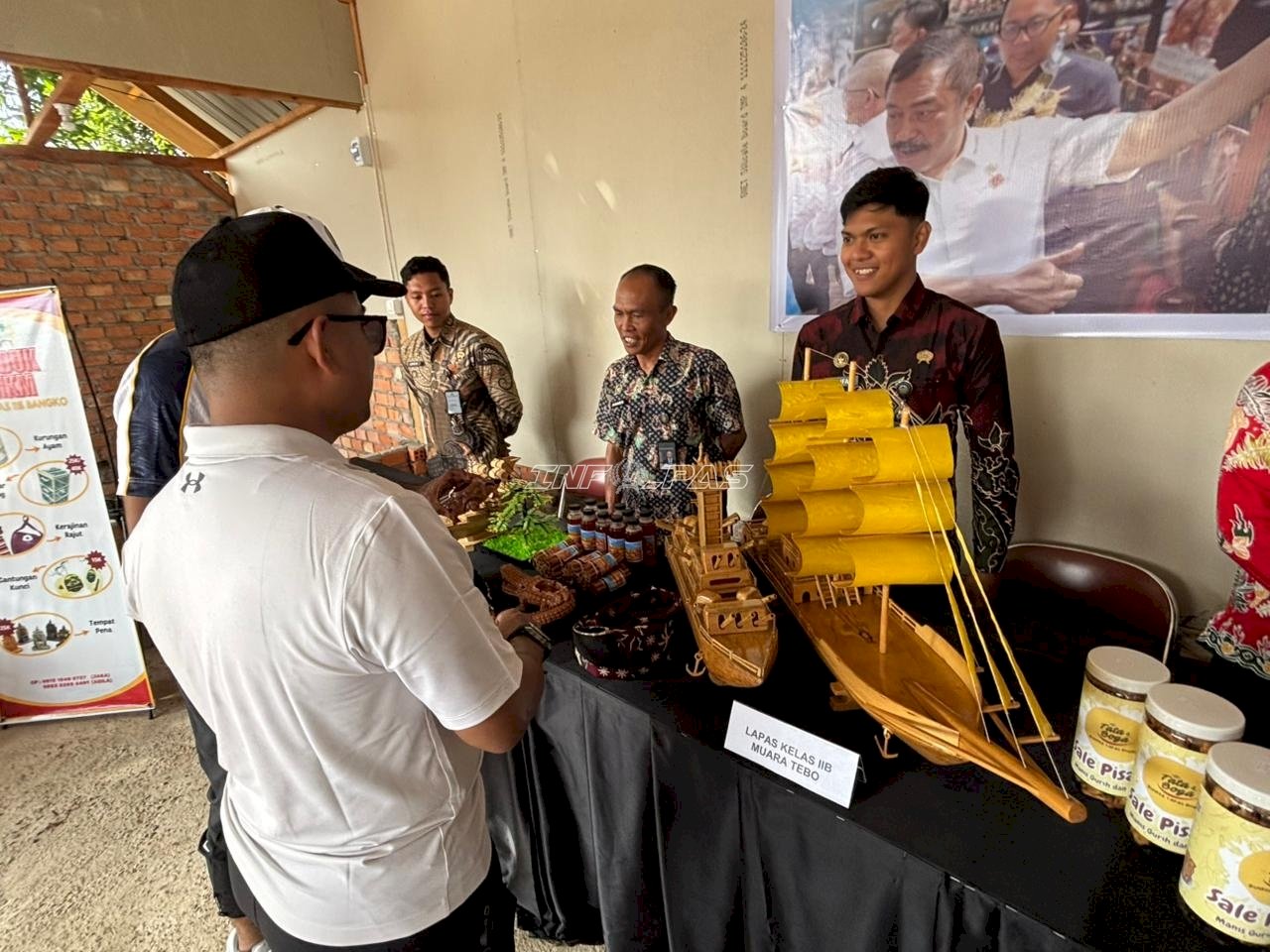 Lapas Muara Tebo Pamer Karya Warga Binaan di Bazar HBP Pemasyarakatan Jambi