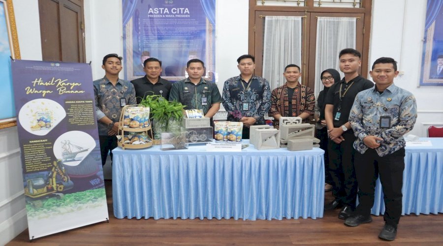 Produk Unggulan Lapas Kelas I Tangerang Ramaikan Bazar HBP Ke-62