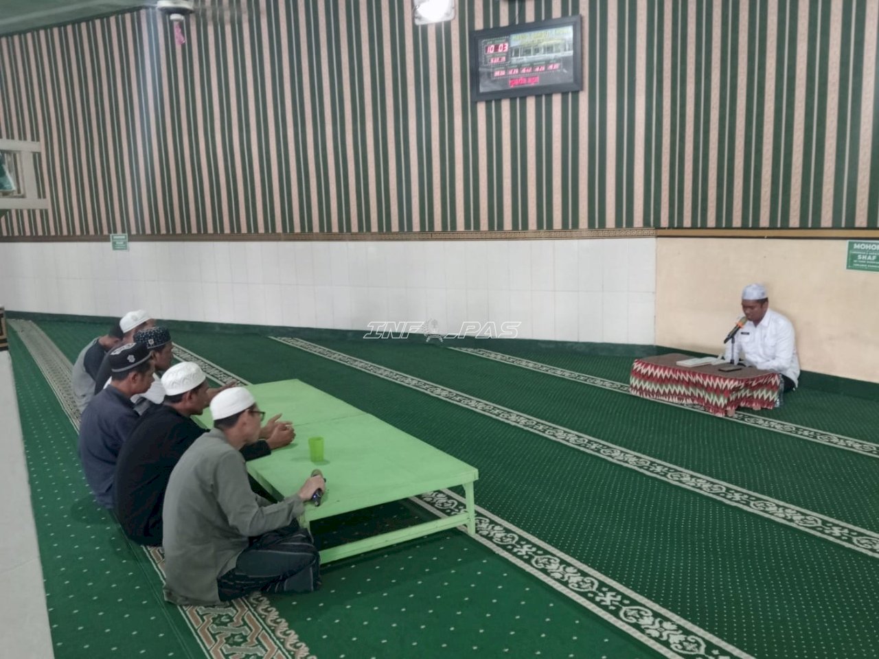 Perkuat Pembinaan Rohani, Lapas Banjarmasin Edukasi Tata Cara Istinja