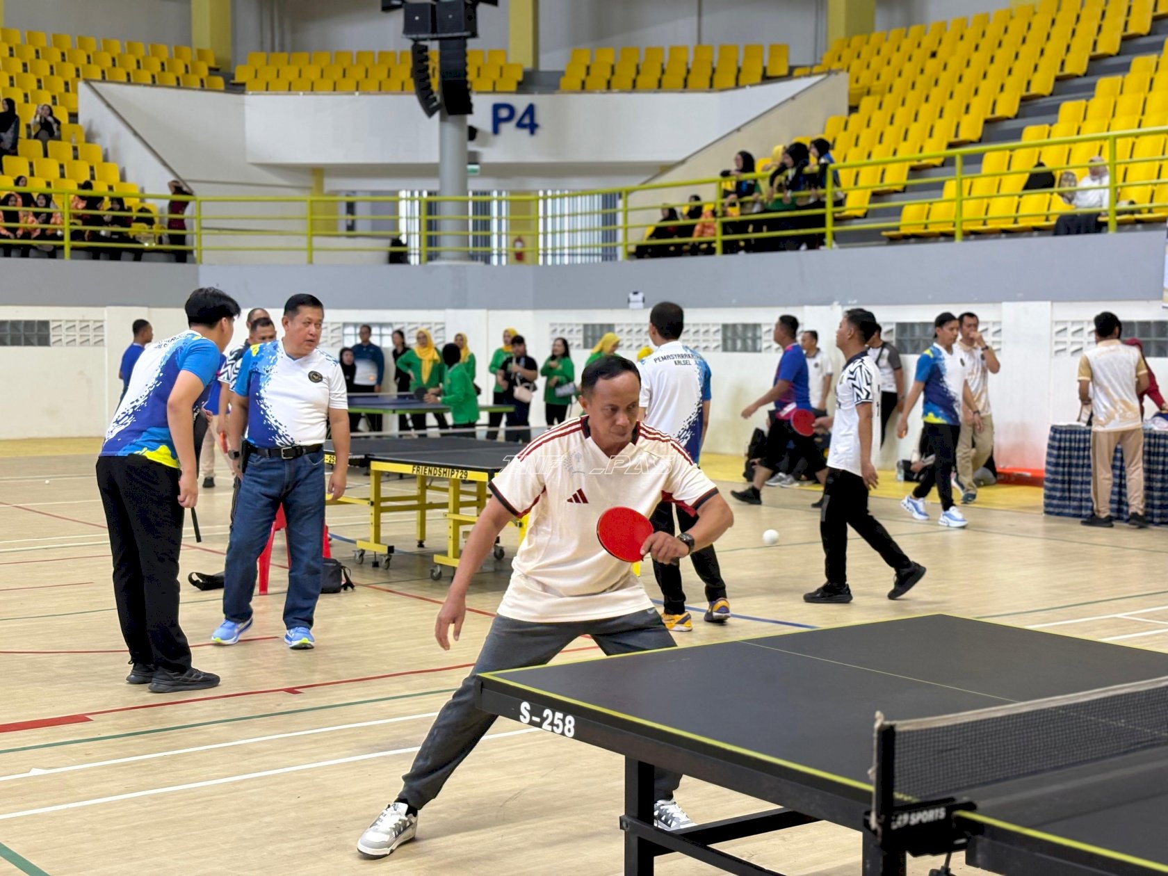 Tampil Kompetitif, Lapas Narkotika Karang Intan Sabet Juara II Tenis Meja HBP Ke-62