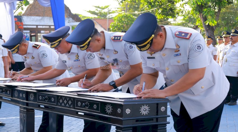 Tonggak Kepemimpinan Berganti, Rudi Kristiawan Resmi Nakhodai Lapas Pemuda Madiun 