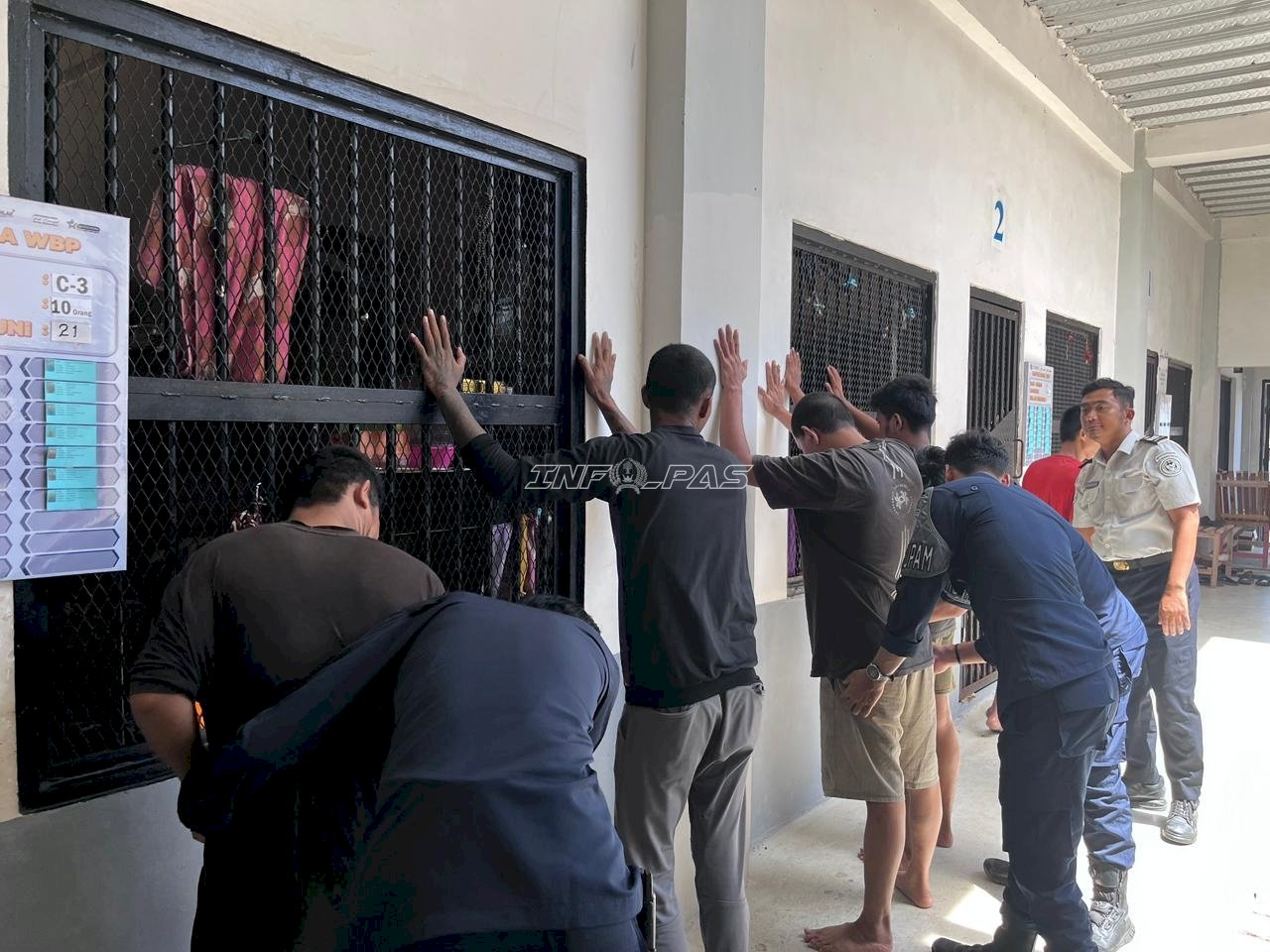 Razia Humanis namun Tegas, Lapas Batulicin Sita Sejumlah Barang Berbahaya