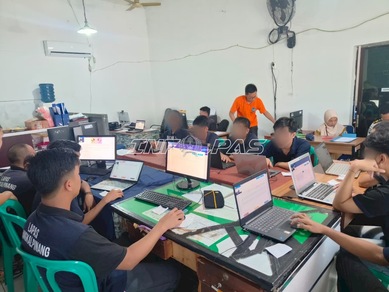 Lapas Pangkalpinang Fasilitasi TKA Paket B, Dukung Pendidikan Warga Binaan