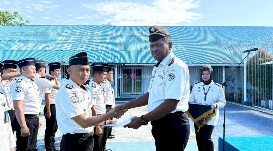 Kenaikan Pangkat Petugas, Rutan Majene Dorong Profesionalisme dan Kinerja
