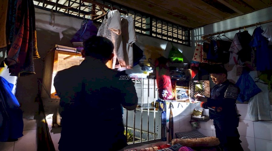 Rutan Rantau Laksanakan Penggeledahan Insidentil, Cegah Peredaran Barang Terlarang