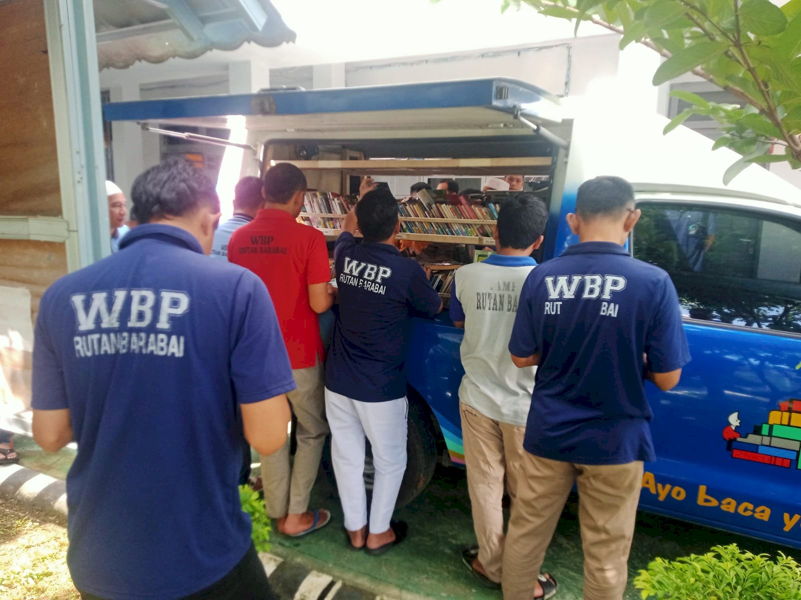Rutan Barabai Hadirkan Layanan Perpustakaan Keliling, Tingkatkan Minat Baca Warga Binaan