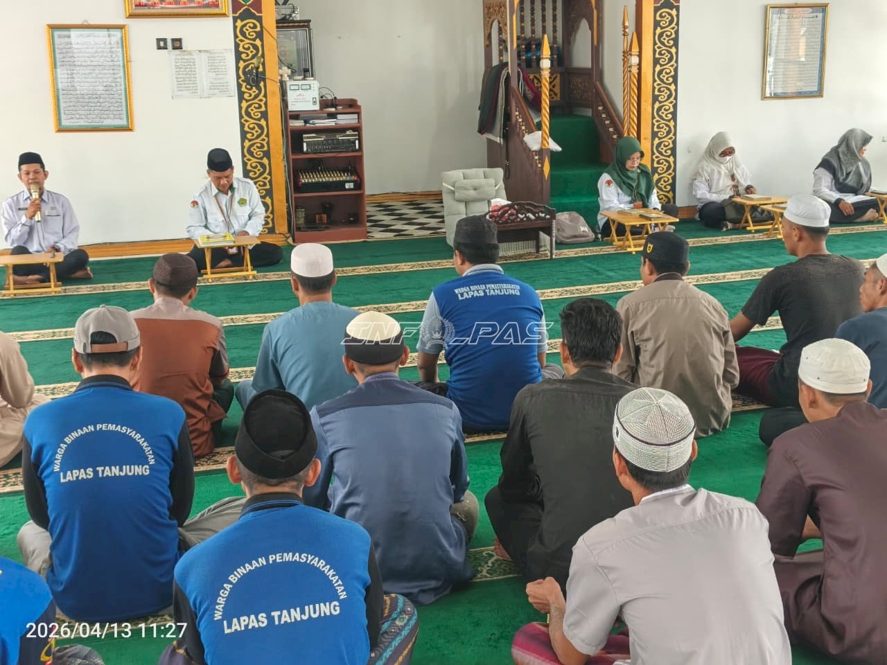 Lapas Tanjung Gelar Pembelajaran Al-Qur’an dan Iqra bersama Kemenag Tabalong