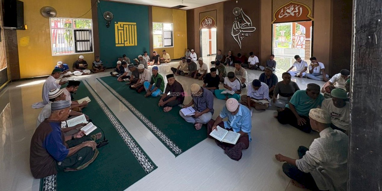 Lapas Ambon Perkuat Pembinaan Kepribadian Warga Binaan lewat Pengajian