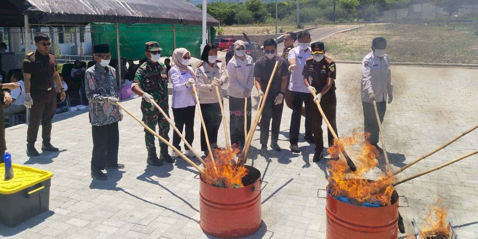 Pemusnahan Barang Bukti Inkracht, Lapas Perempuan Palu Dukung Penegakan dan Transparansi Hukum