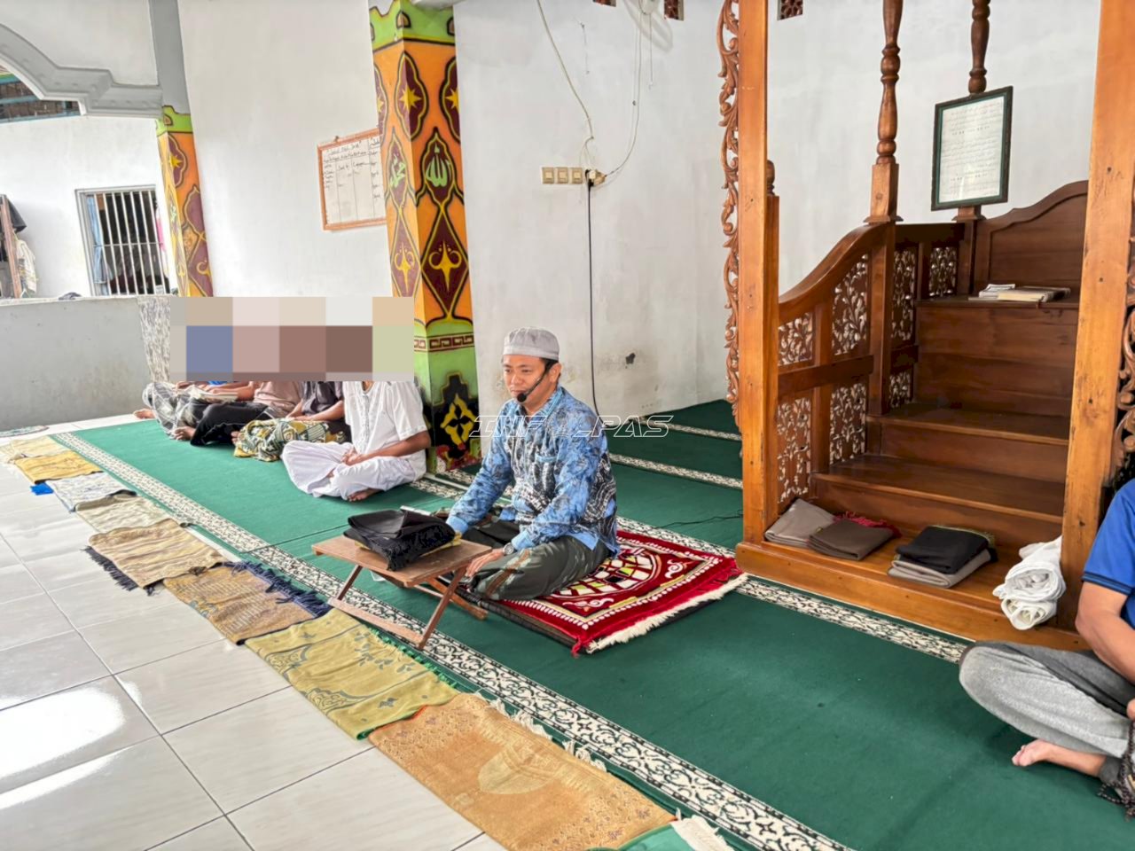 Pengajian Rutin Rutan Rantau, Bangun Keimanan Warga Binaan