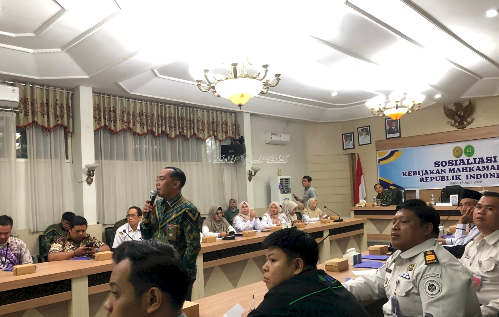 Bapas Amuntai Hadiri Sosialisasi Kebijakan MA, Perkuat Sinergi Penegakan Hukum  