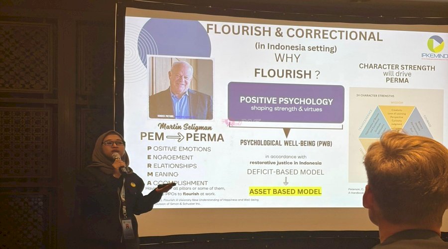 Tampil di Forum WCPP 2026, PK Bapas Ambon Angkat Isu Kesehatan Mental Pembimbing Kemasyarakatan