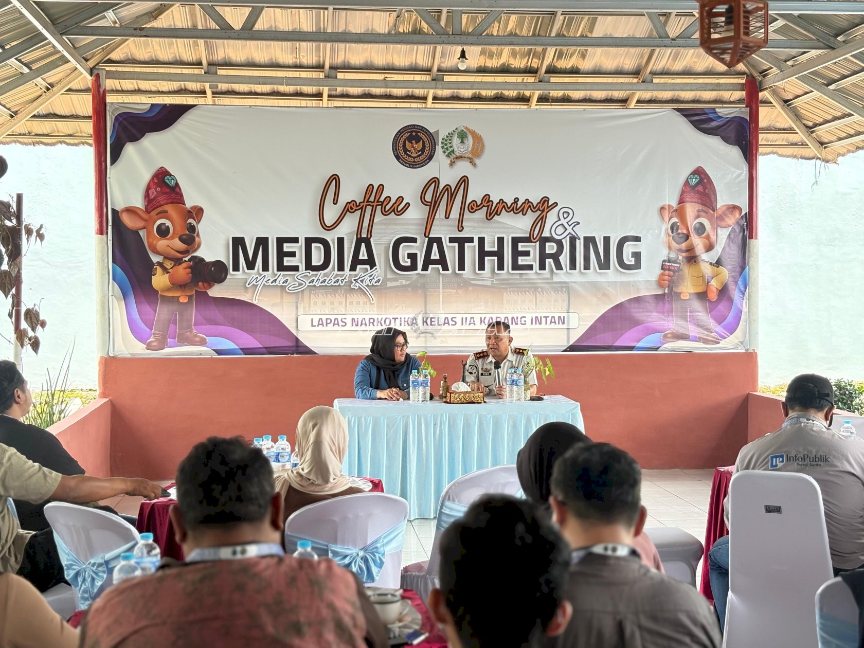 Media Jadi Mitra, Lapas Narkotika Karang Intan Perkuat Keterbukaan Informasi lewat Media Gathering