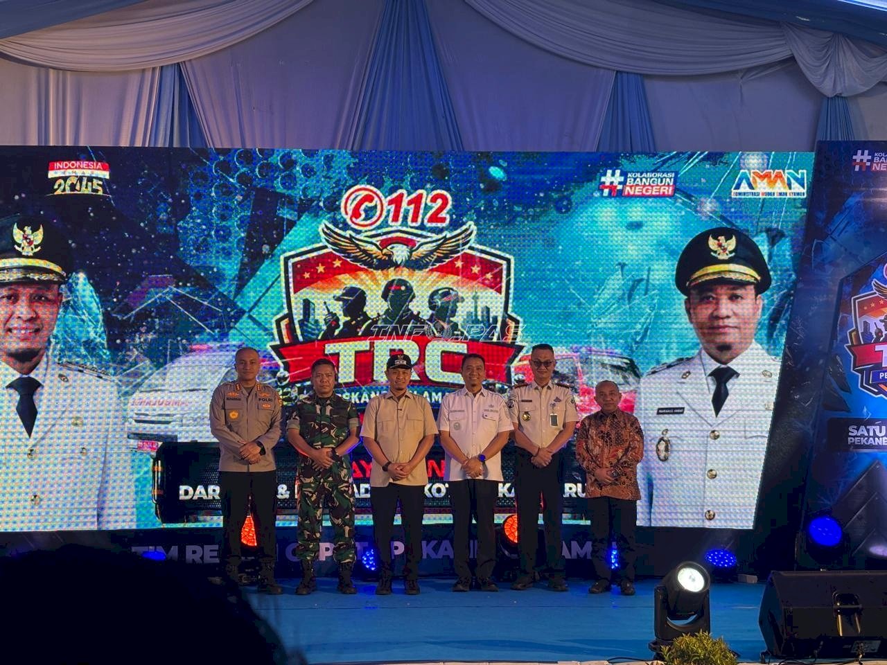 Hadiri Launching TRC 112 dan Teken MoU, Lapas Pekanbaru Perkuat Reintegrasi Sosial