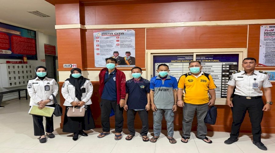 Petugas Lapas Palu Kawal Ketat Warga Binaan Saat Akses Layanan Kesehatan di Luar Lapas
