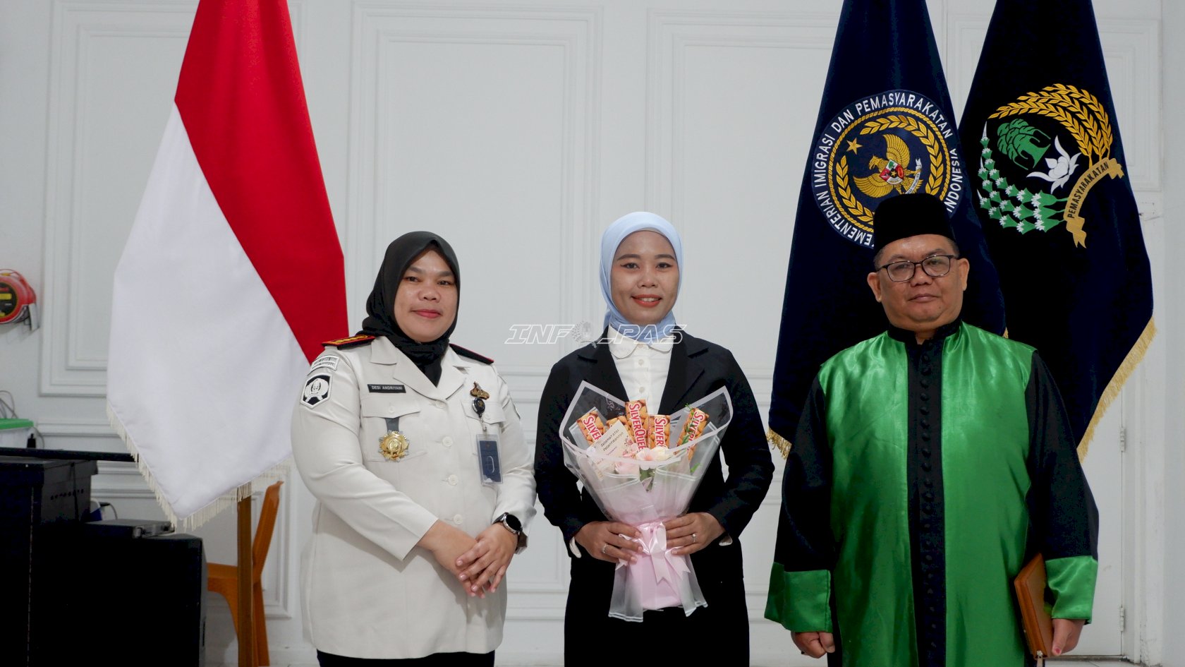 Lepas Pejabat Lama, Kalapas Perempuan Palembang Apresiasi Kinerja Pengamanan