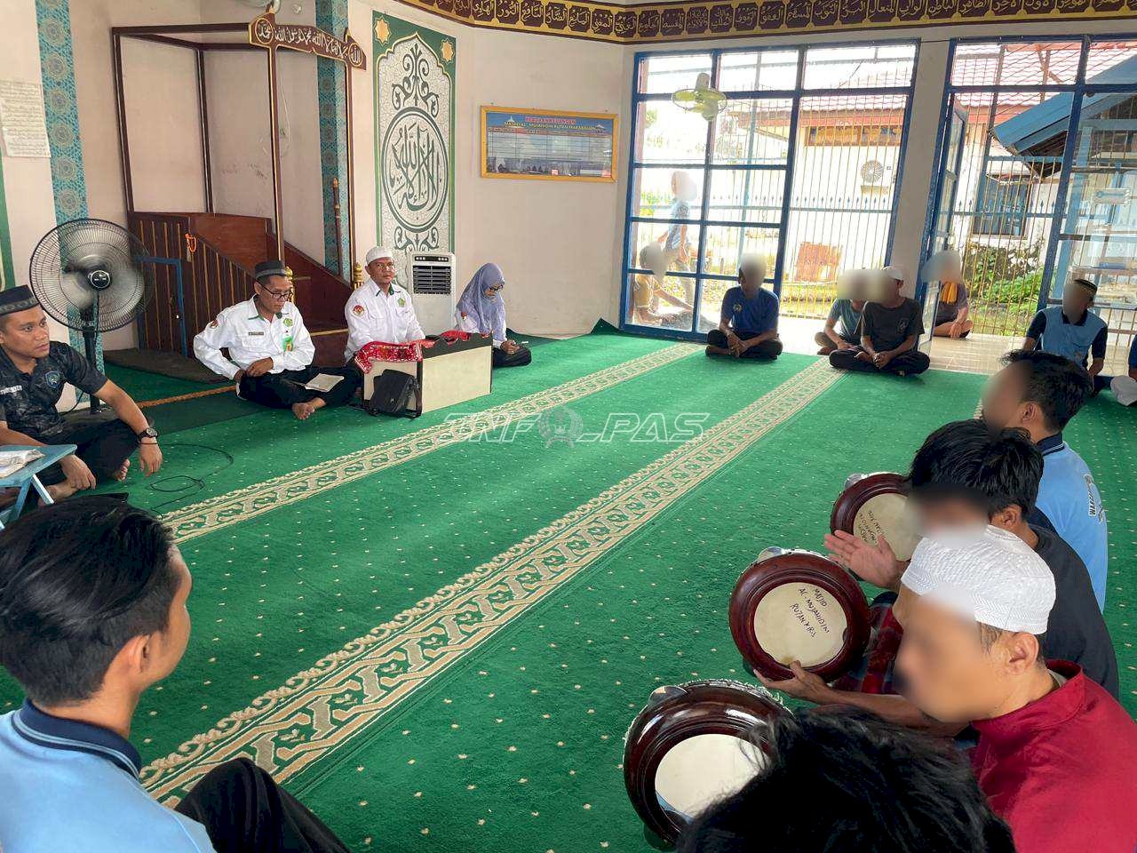 Bangun Karakter Warga Binaan, Rutan Marabahan Gandeng Kemenag Batola Gelar Ceramah Agama