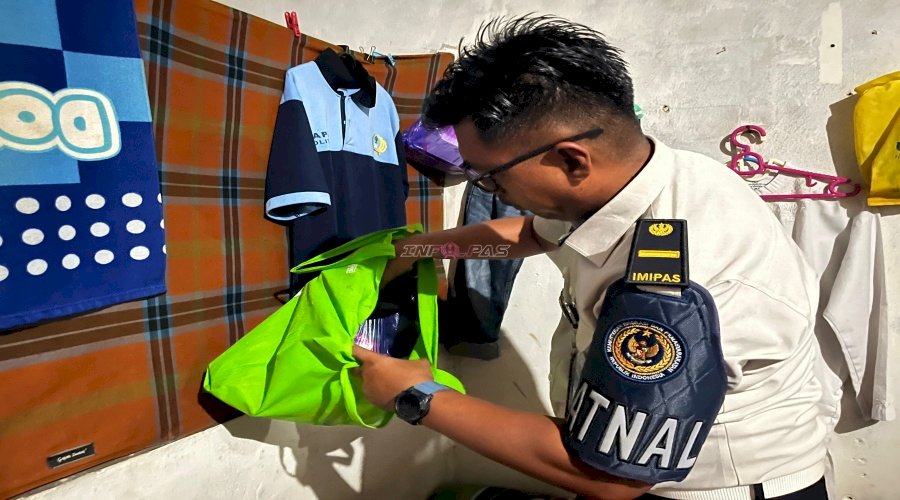 Lapas Tolitoli Laksanakan Razia Blok Hunian, Perkuat Deteksi Dini Gangguan Kamtib