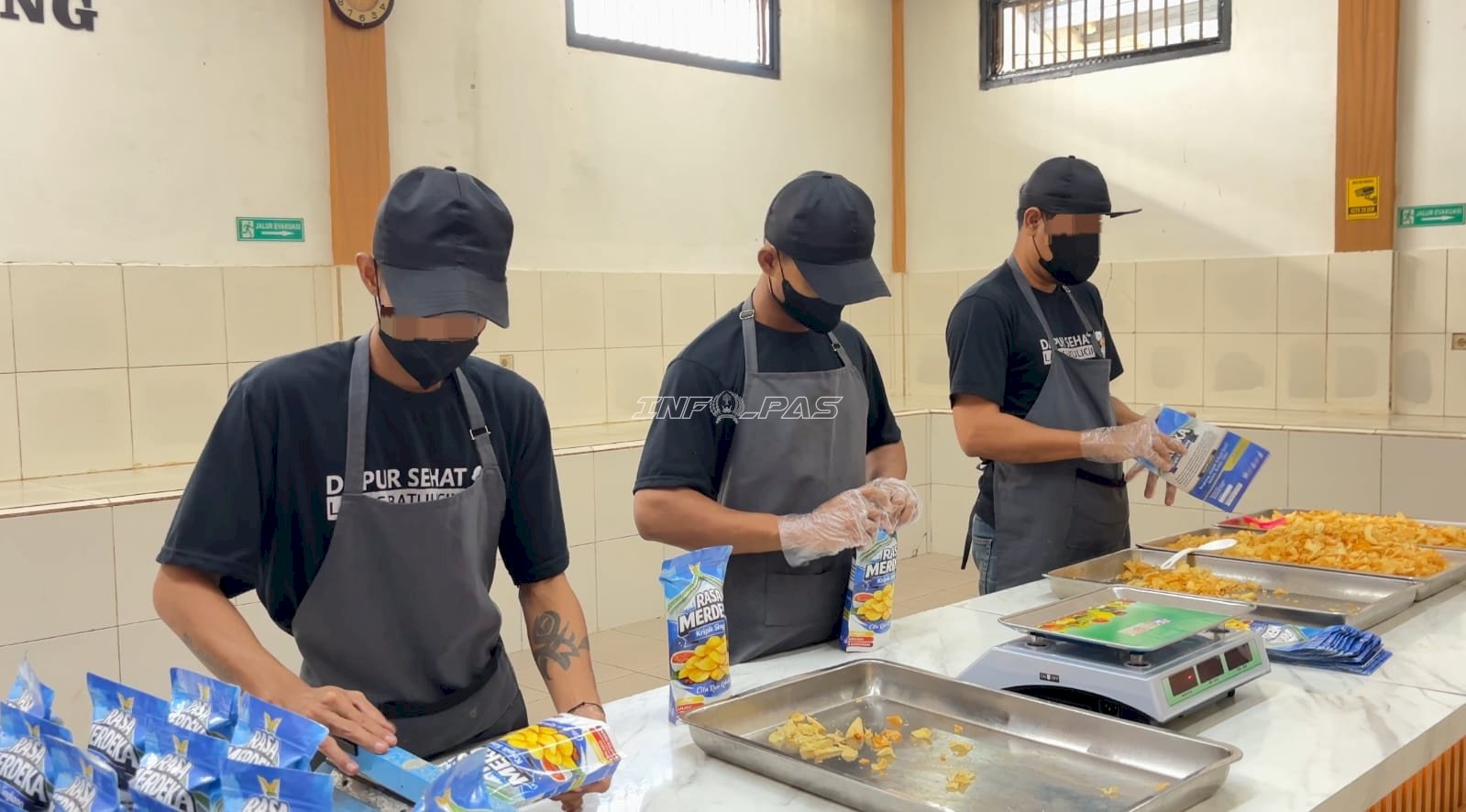 Bangun Kemandirian, Lapas Batulicin Kembangkan UMKM Keripik Singkong Merdeka