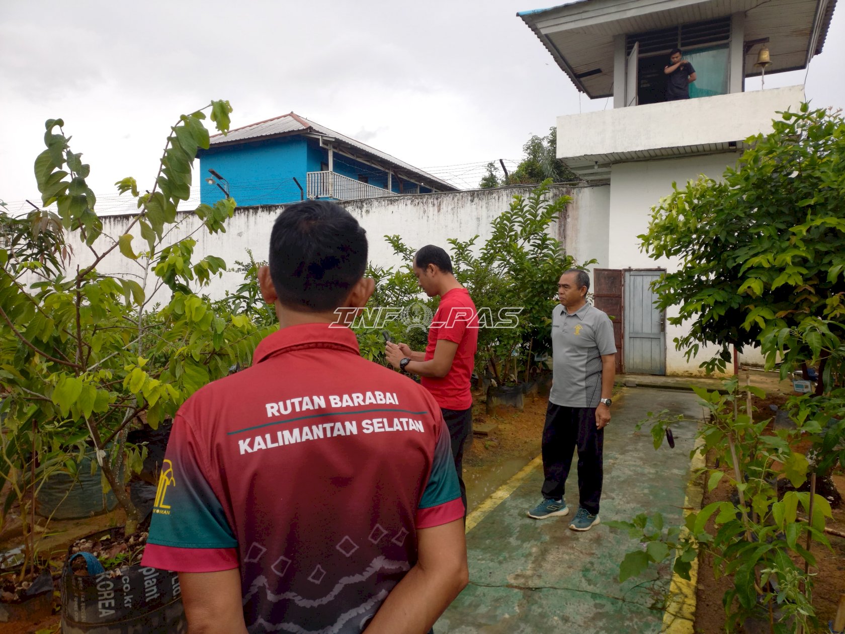 Tinjau Kebun SAE, Rutan Barabai Perkuat Pembinaan Produktif