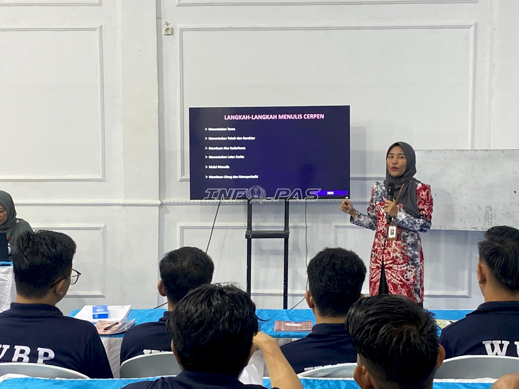 Asah Kreativitas dan Kemampuan Berpikir, Lapas Kotabaru Latih Warga Binaan Menulis Cerpen