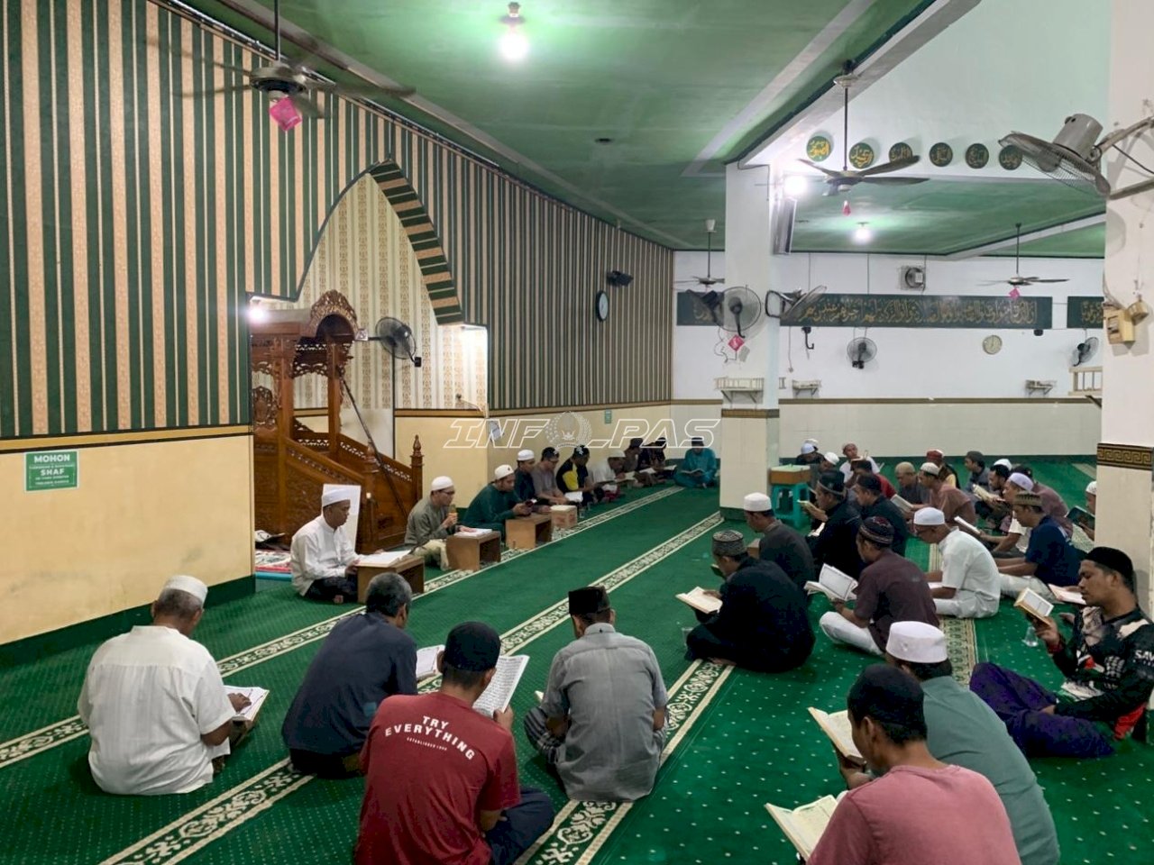 Tilawah Al-Kahfi, Santri Warga Binaan Lapas Banjarmasin Perkuat Iman