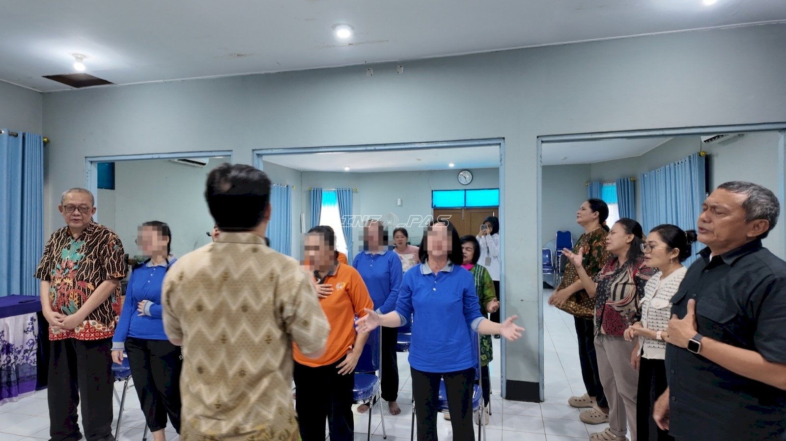 Lapas Perempuan Martapura Gelar Kebaktian Nasrani bersama Yayasan Cahaya Kasih