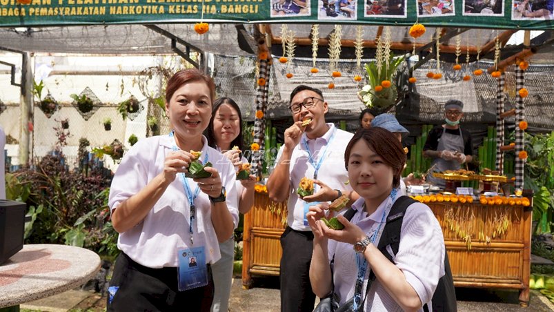 Kunjungan Delegasi WCPP 2026, Lapas Narkotika Bangli Perkenalkan Pembinaan Berbasis Lokal