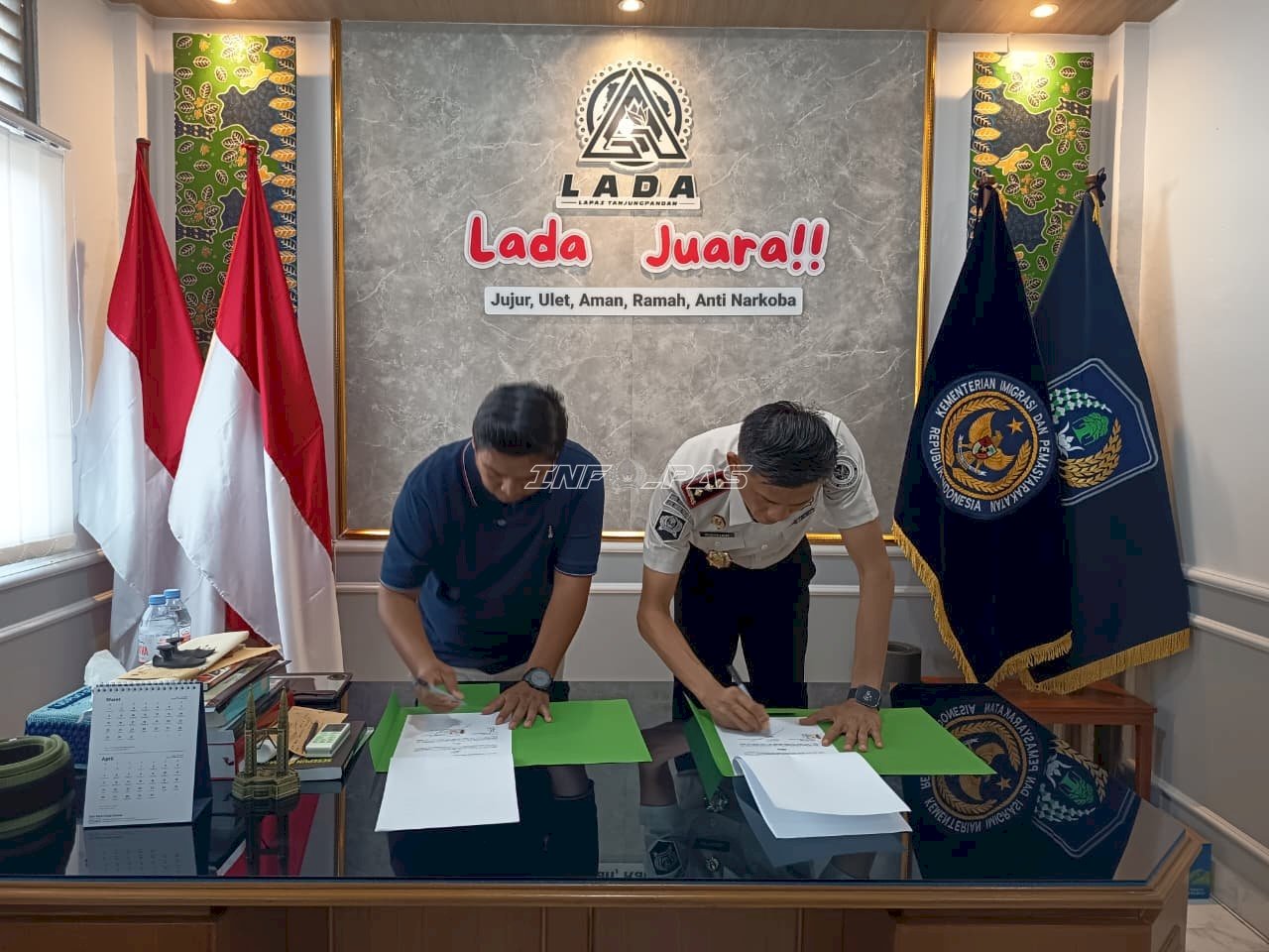 Lapas Tanjungpandan dan Puskesmas Badau Sepakati Kerja Sama Penanganan TB