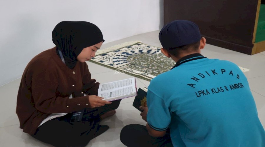 LPKA Ambon Perkuat Pembinaan Spiritual Anak Binaan melalui Pendalaman Al-Qur’an
