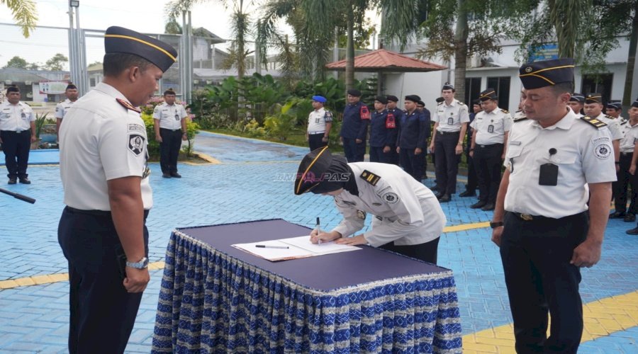 Lapas Banjarbaru Teguhkan Zero Halinar lewat Penandatanganan Komitmen Seluruh Petugas