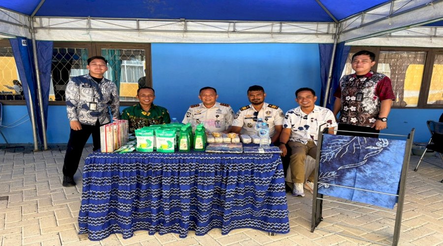 Produk Unggulan Warga Binaan Lapas Narkotika Karang Intan Ramaikan Bazar Reuni Akbar Univ. PGRI Kalimantan