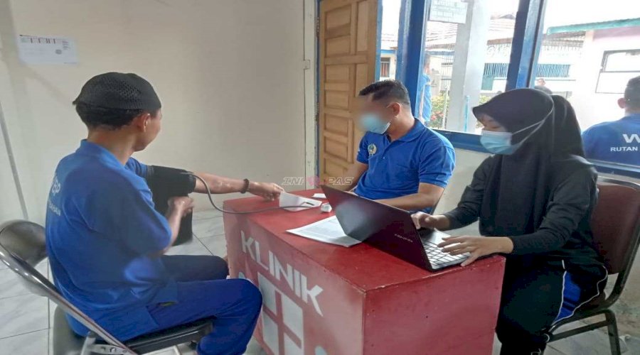 Pastikan Warga Binaan Tetap Sehat, Rutan Marabahan Optimalkan Layanan Kesehatan 