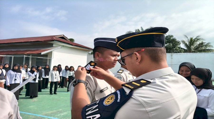 Kenaikan Pangkat Jadi Momentum Peningkatan Pengabdian Petugas Lapas Labuhan Bilik
