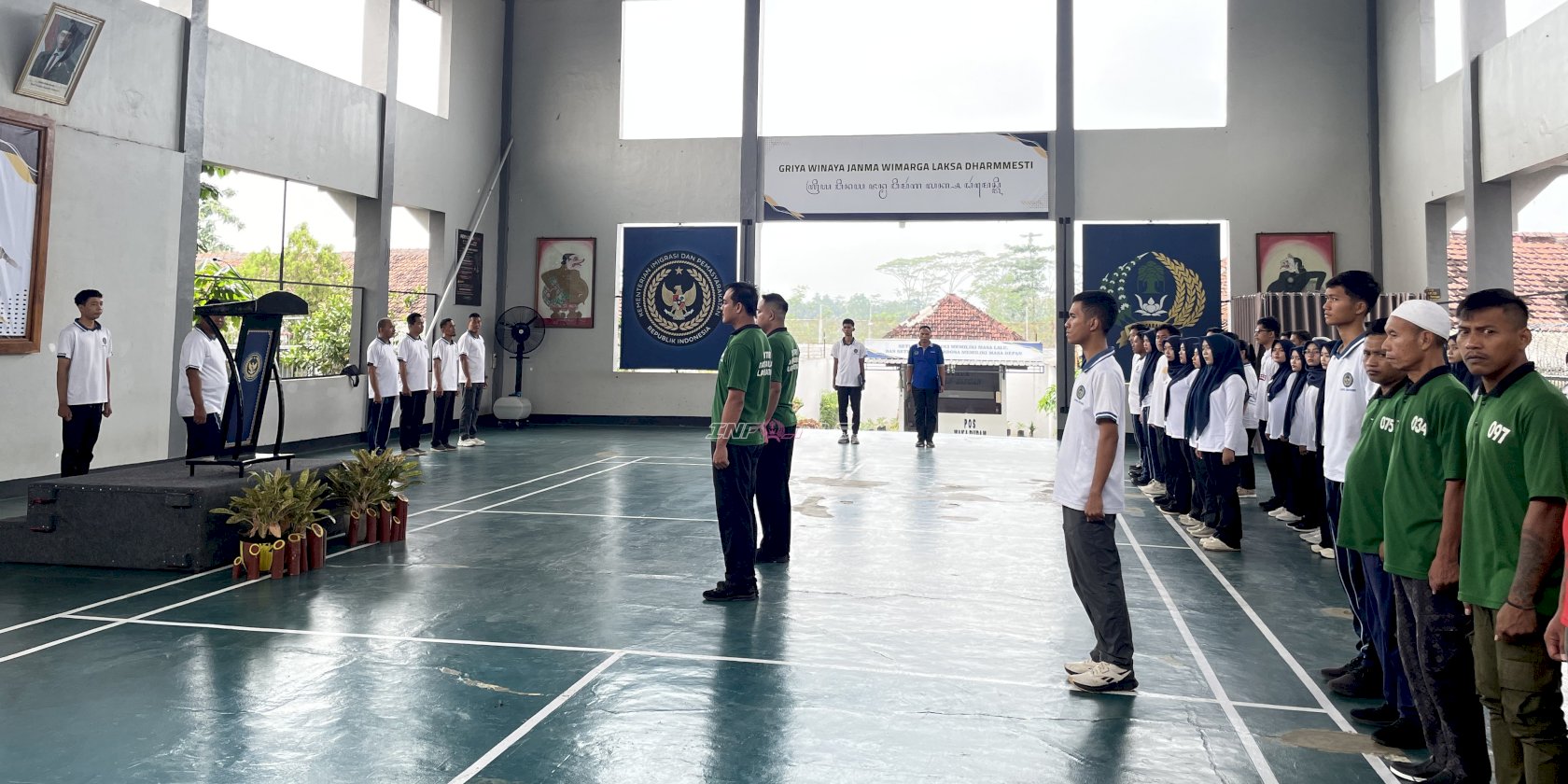 Sambut HBP Ke-62, Lapas Batang Resmi Buka Pekan Olahraga dan Seni Warga Binaan