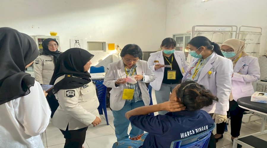 Klinik Lapas Perempuan Palembang Fasilitasi Konsultasi Spesialis Kulit untuk Warga Binaan