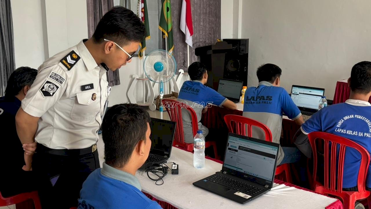 Semangat Belajar di Balik Jeruji, 5 Warga Binaan Lapas Palu Tempuh Ujian Kelulusan