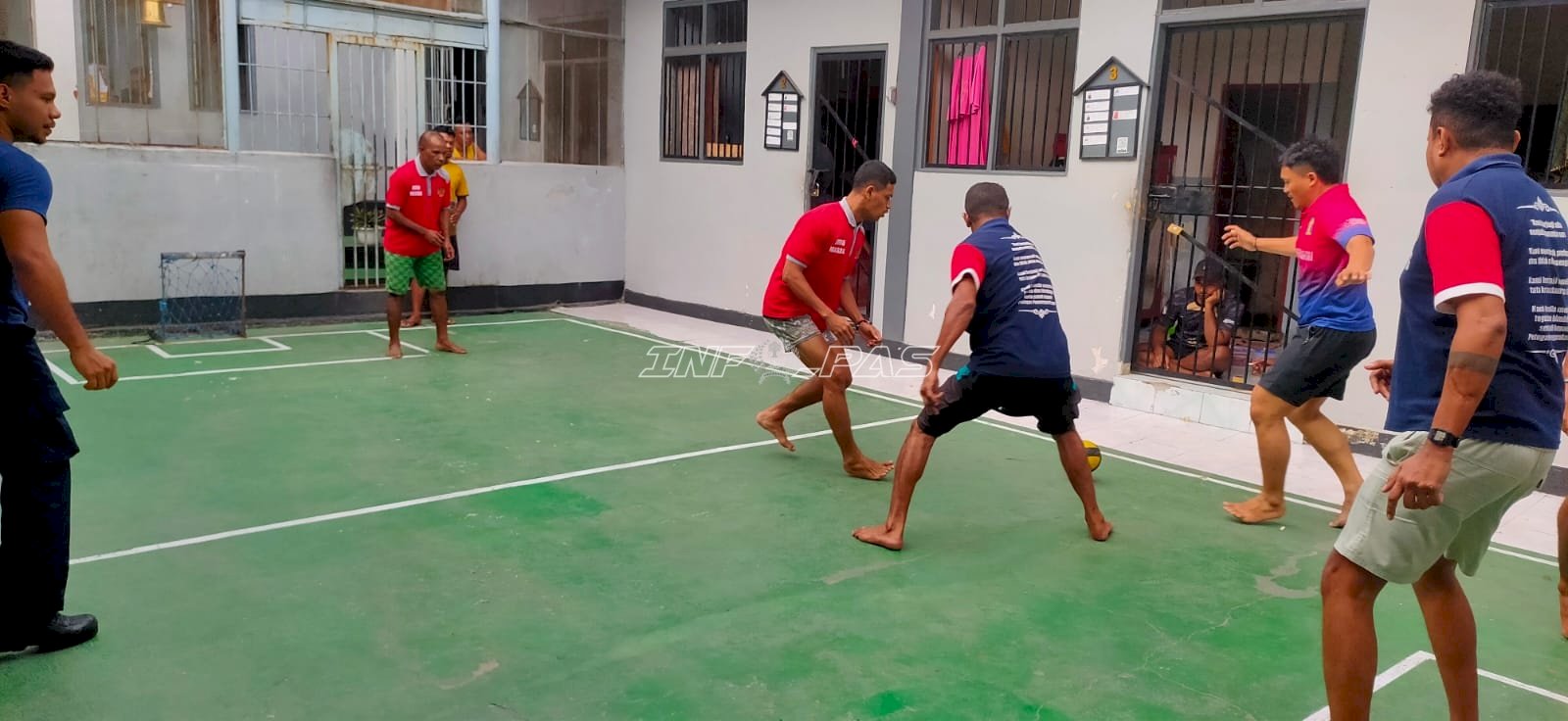 Final Gawang Mini Lapas Wahai Pererat Kebersamaan Warga Binaan