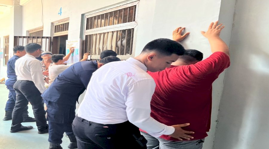 Intensifkan Razia Rutin, Lapas Batulicin Cegah Potensi Gangguan Kamtib