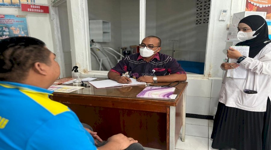 Penuhi Hak Layanan Kesehatan, Lapas Kotabaru Hadirkan Pemeriksaan bagi Warga Binaan