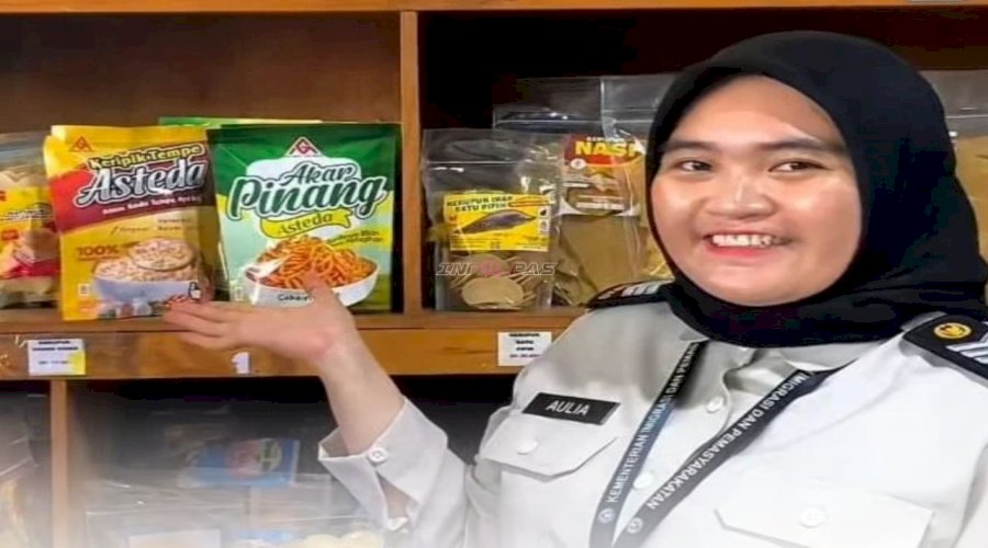 Camilan “Akar Pinang” Lapas Banjarmasin Tembus Pasar dan Dijadikan Oleh-Oleh