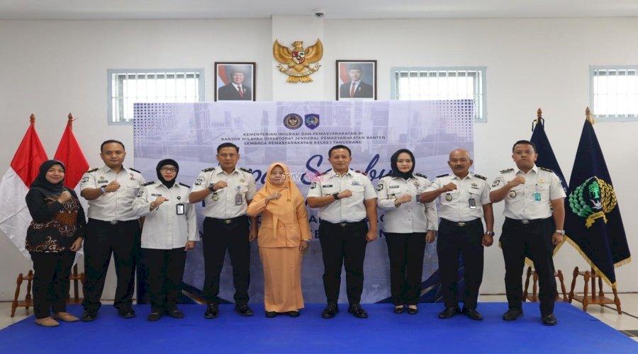 Pisah Sambut Pejabat Lapas Kelas I Tangerang: Ukir Kenangan, Lanjutkan Pengabdian