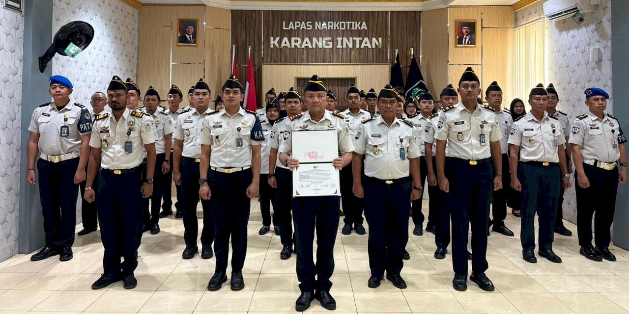 Komitmen Zero Halinar Jadi Tekad Bersama Lapas Narkotika Karang Intan