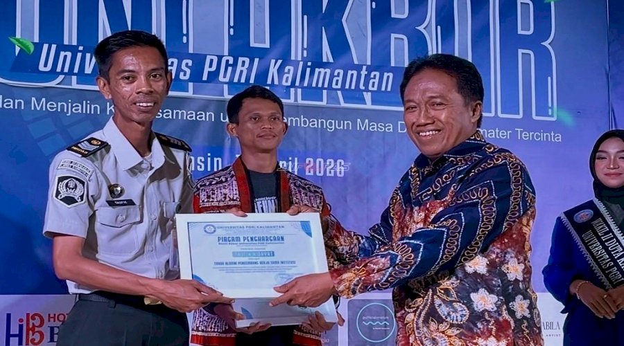 Petugas Lapas Narkotika Karang Intan Raih Penghargaan Tokoh Alumni Pengembang Kerja Sama