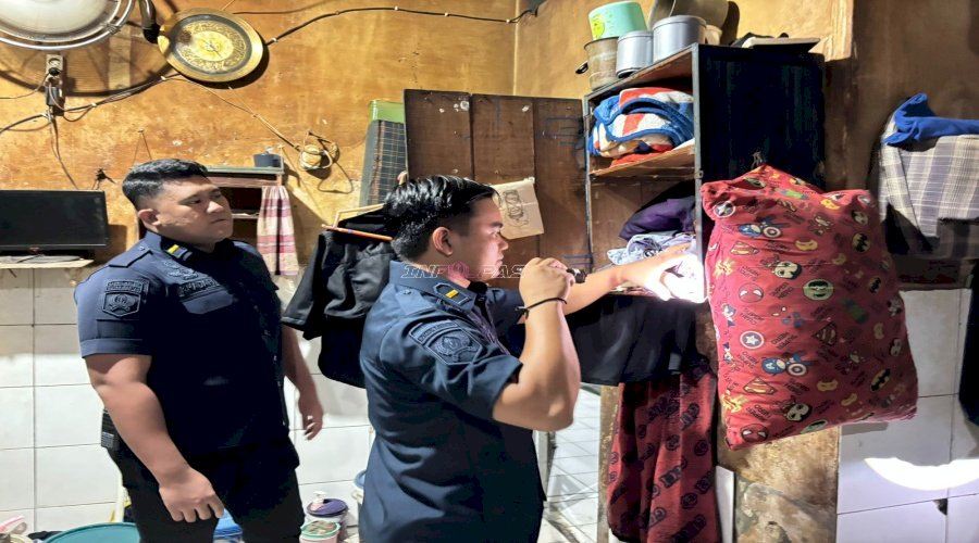 Rutan Rantau Laksanakan Penggeledahan Malam, Perkuat Deteksi Gangguan Kamtib