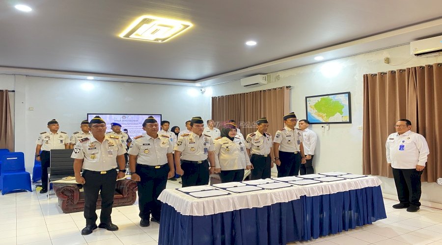 Ikrar Serentak Zero Halinar, Kalapas Perempuan Palembang Tegaskan Komitmen Tanpa Kompromi