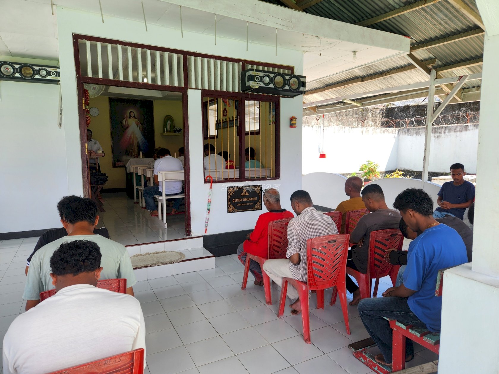 Lapas Tual–Kemenag Malra Perkuat Pembinaan Rohani Warga Binaan Kristen