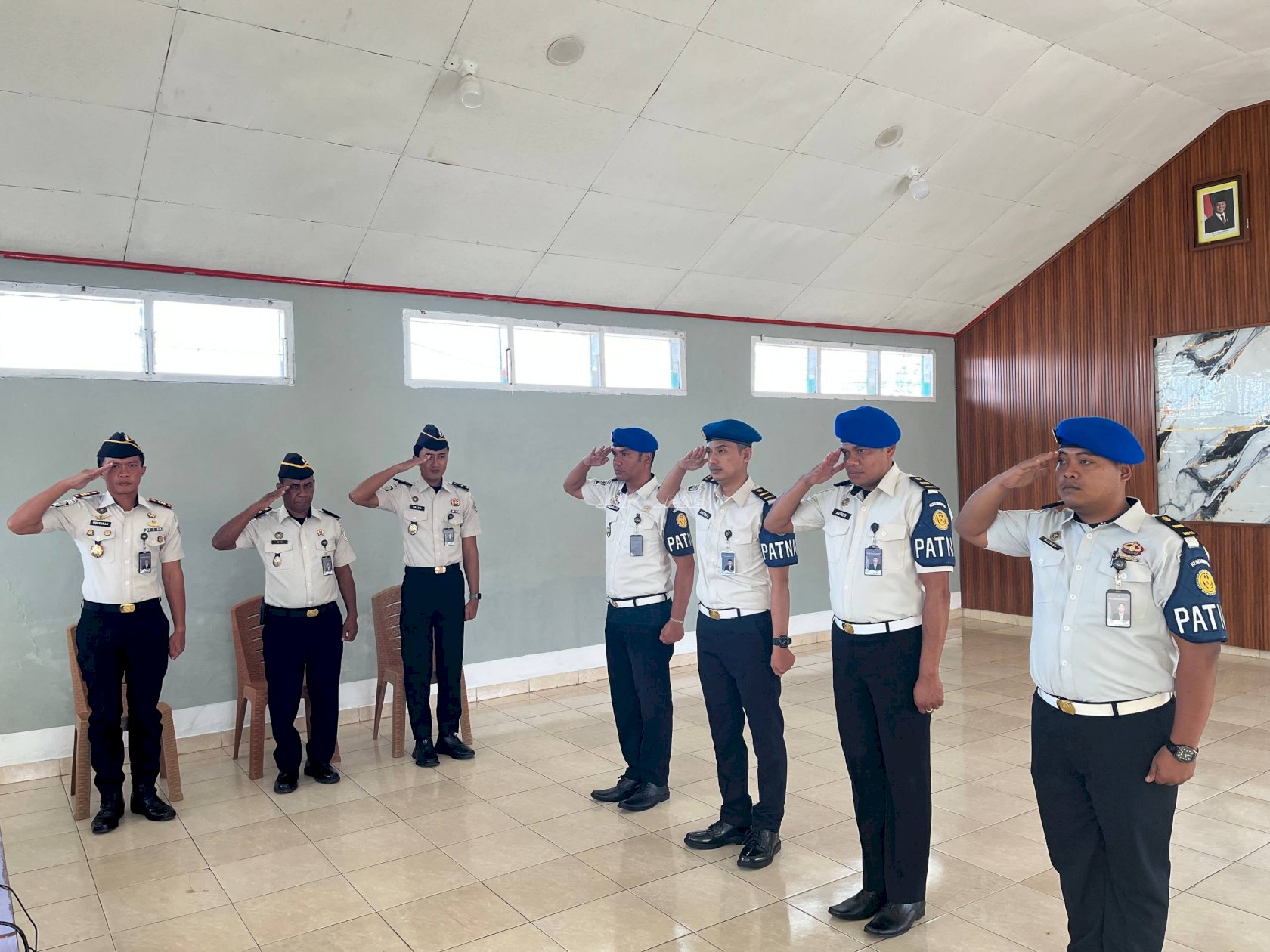 Perkuat Pengawasan, Rutan SoE Ikuti Pengukuhan Satops Patnal