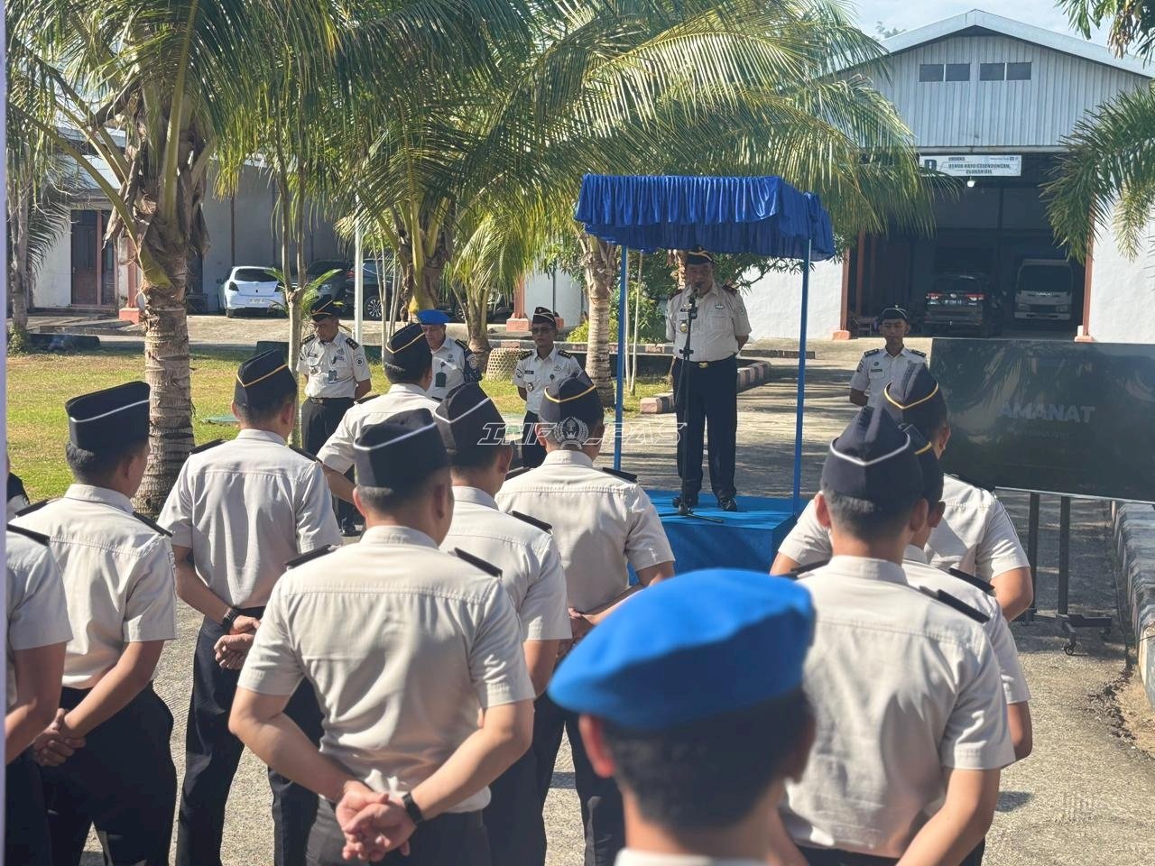 Komitmen Tanpa Kompromi! Kakanwil Ditjenpas Sulbar Pimpin Apel Zero Halinar