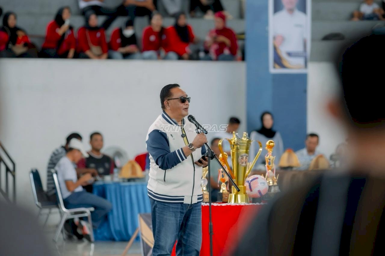 Semarak HBP Ke-62, Kanwil Ditjenpas Sulbar Gelar Turnamen Futsal Antarsatker